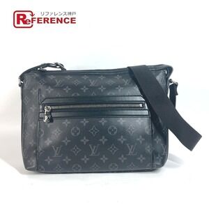 LOUIS VUITTON Eclipse Black Messenger Odyssey Bag Crossbody Shoulder Black